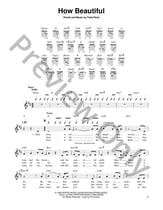How Beautiful Guitar and Fretted sheet music cover